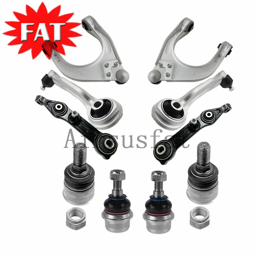 Wishbone Track Control Arm Kits Front Compatible with CLS C219 E-Class S211 W211 1.8L-6.2L 2002-2010 2113308907/9007, 