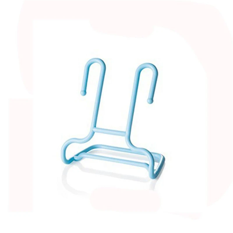 New Creative  2PCS Plastic Shoes Hanging Storage Shelf Drying Rack Shoe Rack Stand Hanger Wear-resistant Holder hot sale C0305  2
