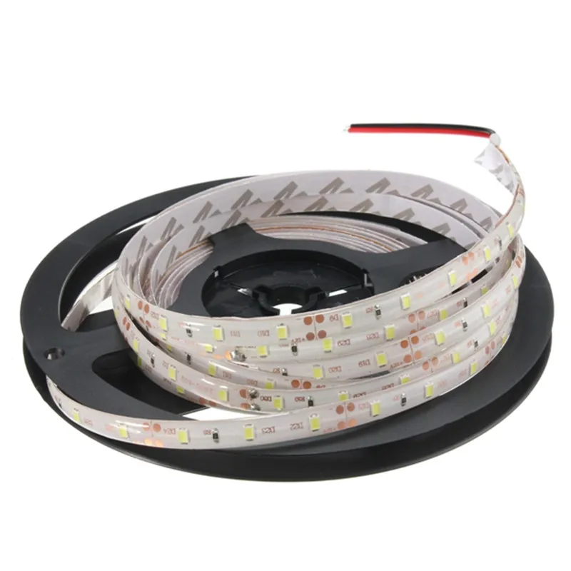 buy high quality DC 12v flexible light 300 leds SMD Cold white warm white yellow blue green red RGB 5m led strip 3528