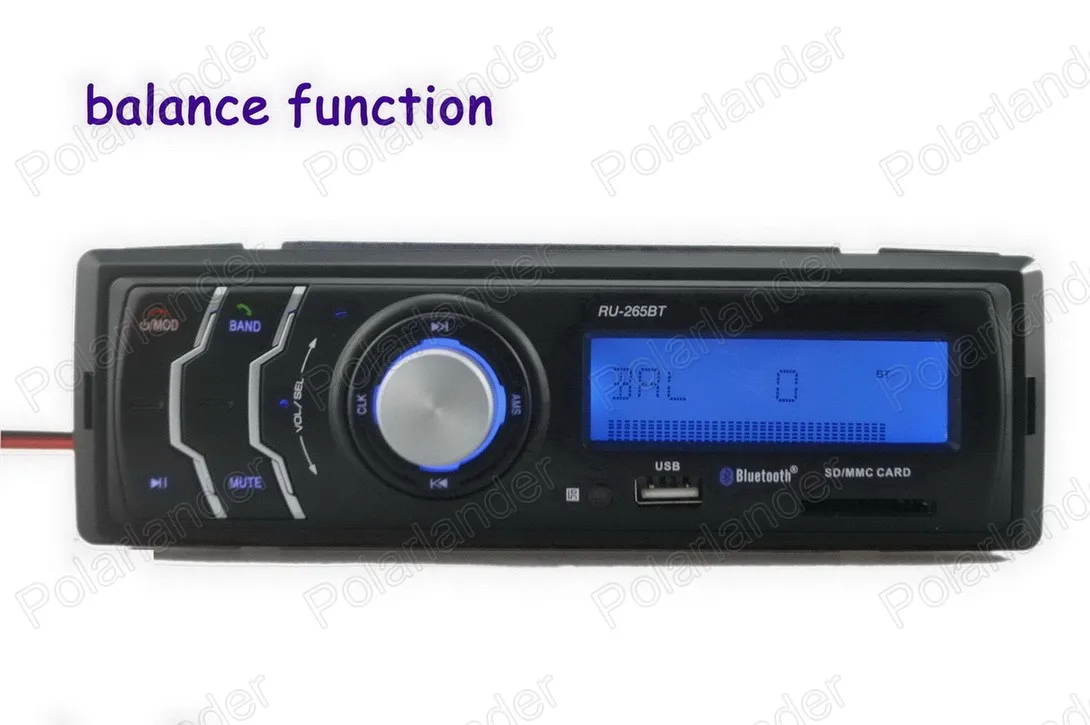 Горячая новинка в тире bluetooth музыкальный телефон автомобильный радио mp3-плеер аудио Авто Стерео fm-приемник USD/SD карта/AUX In
