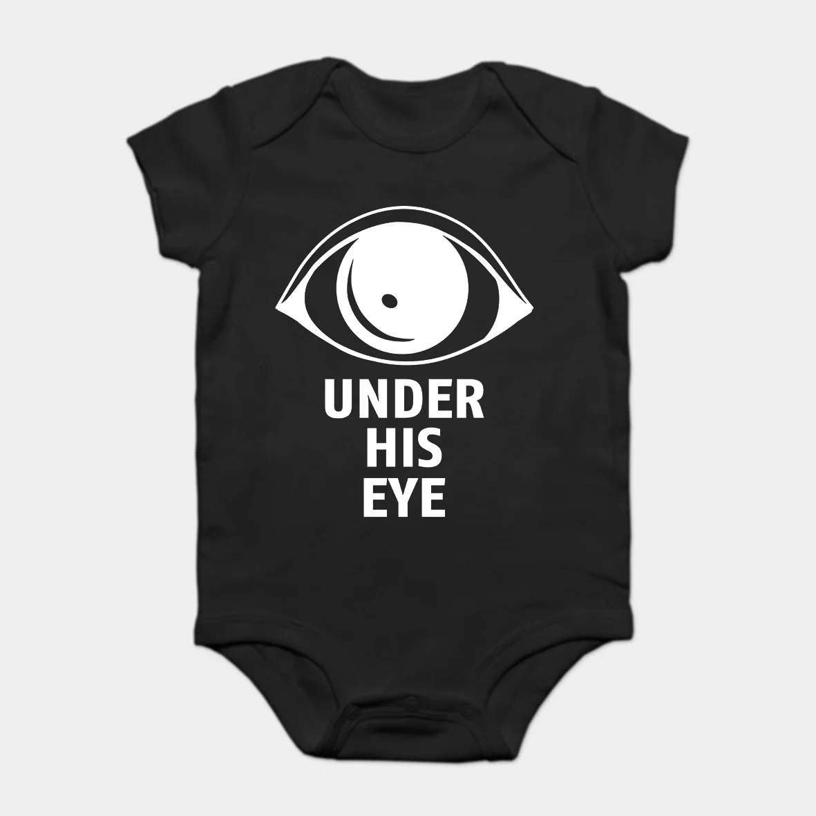 

Baby Onesie Baby Bodysuits kid t shirt 100% Cotton Custom Printed Under His Eye - Handmaids - Handmaids Tale