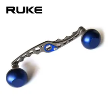 Ruke Рыболовная катушка ручка сплав алюминий для приманки кастинговая катушка отверстие 8*5 мм для Daiwa Abu Рыболовная катушка перекидная рукоятка аксессуар