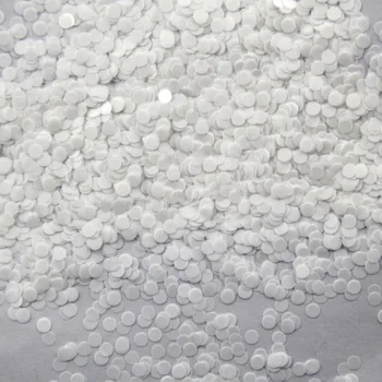 

Mixed Dot 48-500grams/lot Mix Colors Round Dot Spangle shape glitter Flake cosmetic powder for nail Gel (Neon White)