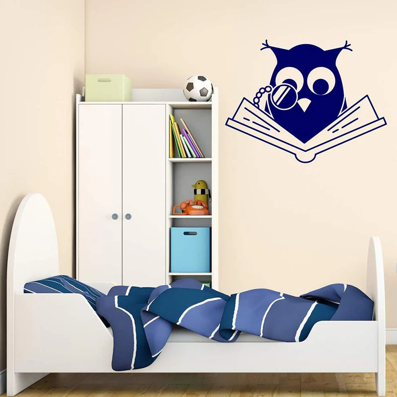 z4685_Vinyl_Decal_Smart_Owl_Scholar_Reading_Book_Kids_1024x1024