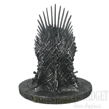 Dropshipping New The Iron Throne Game Of Thrones Action Figure Toys Resin Desk Decor Gift For Children Home Decor