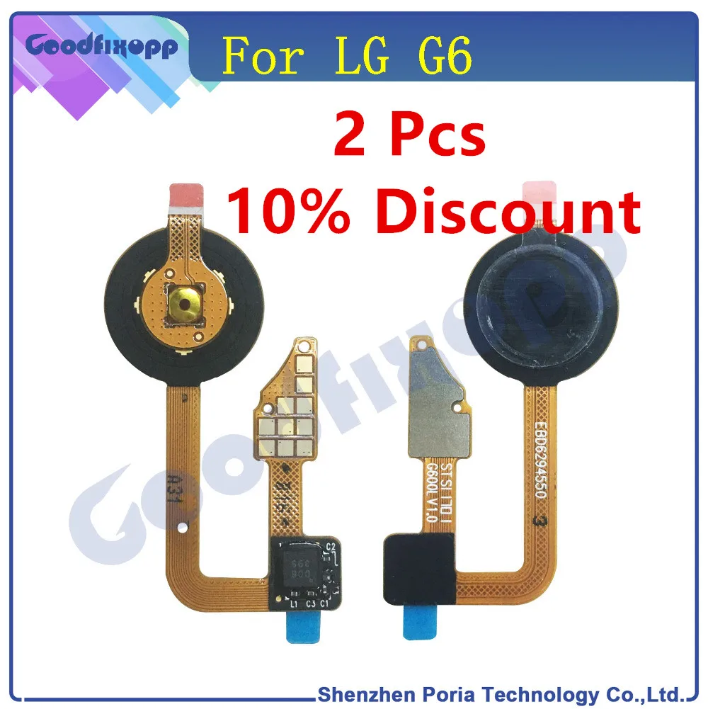 

For LG G6 Fingerprint Sensor Scanner Lock Touch ID Home Button Return Flex Cable Replacement