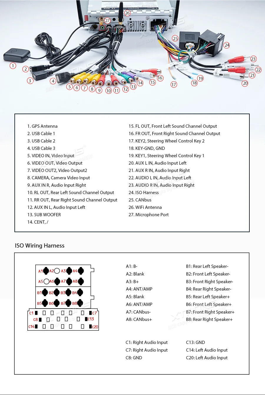 Cheap 6.1" Android 8.1 OS Car Multimedia Navigation GPS Radio for Fiat Grande Punto (199/310) 2005-2009 & Fiat Linea (323) 2007-2011 20
