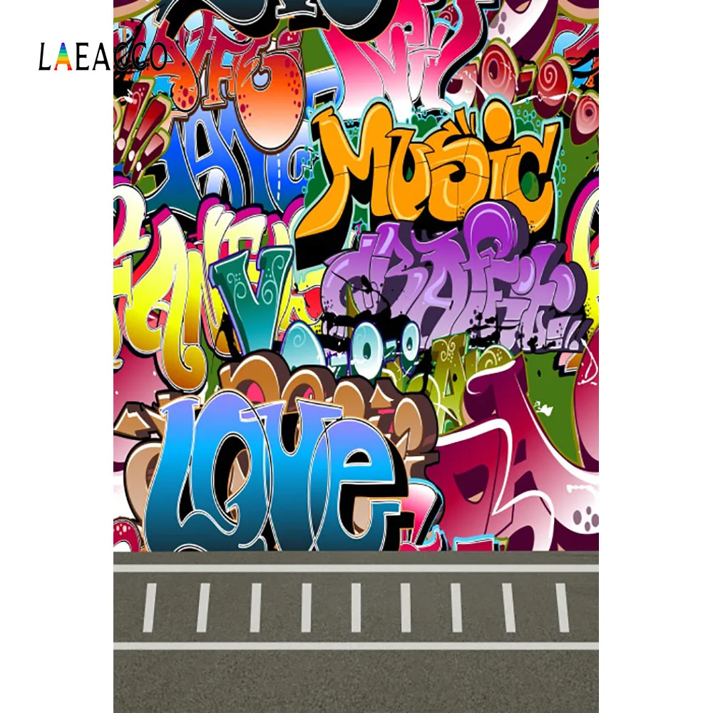 Laeacco Grunge Colorful Graffiti Wall Floor Baby Photography Backgrounds Custom Photographic Backdrops For Photo Studio Laeacco Grunge Colorful Graffiti Wall Floor Baby Photography Backgrounds Custom Photographic Backdrops For Photo Studio
