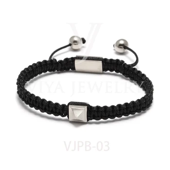 

Quality String Max Rope Braided Bracelets With Pyramid String Design Handmade Bracelets Include Shipping Free