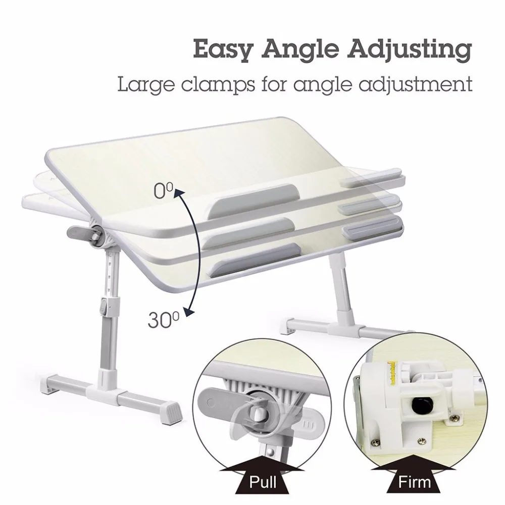 Quality Adjustable Laptop Table, Portable Standing Bed Desk, Foldable Sofa Breakfast Tray, Notebook Stand Reading Holder for Kid Quality Adjustable Laptop Table, Portable Standing Bed Desk, Foldable Sofa Breakfast Tray, Notebook Stand Reading Holder for Kid