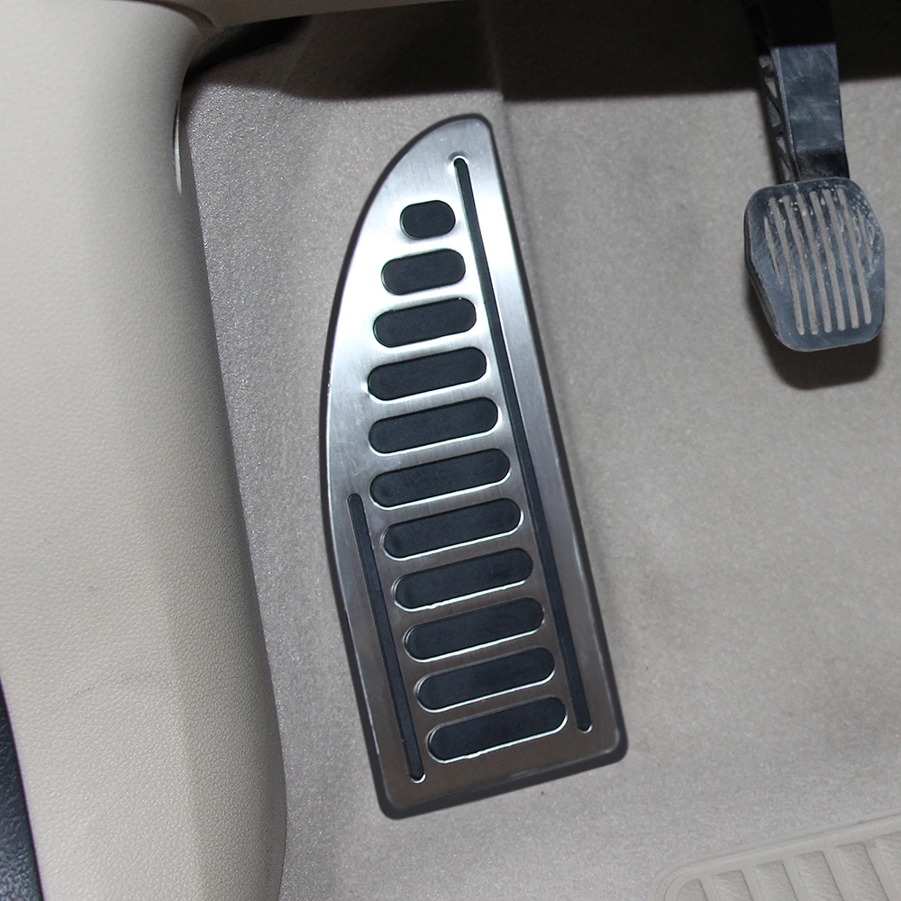 Автомобильная педаль, подножка, подножка для ног, накладка на педаль из нержавеющей стали для Ford Focus 2 focus 3 Fiesta Mondeo Fusion Kuga Escape