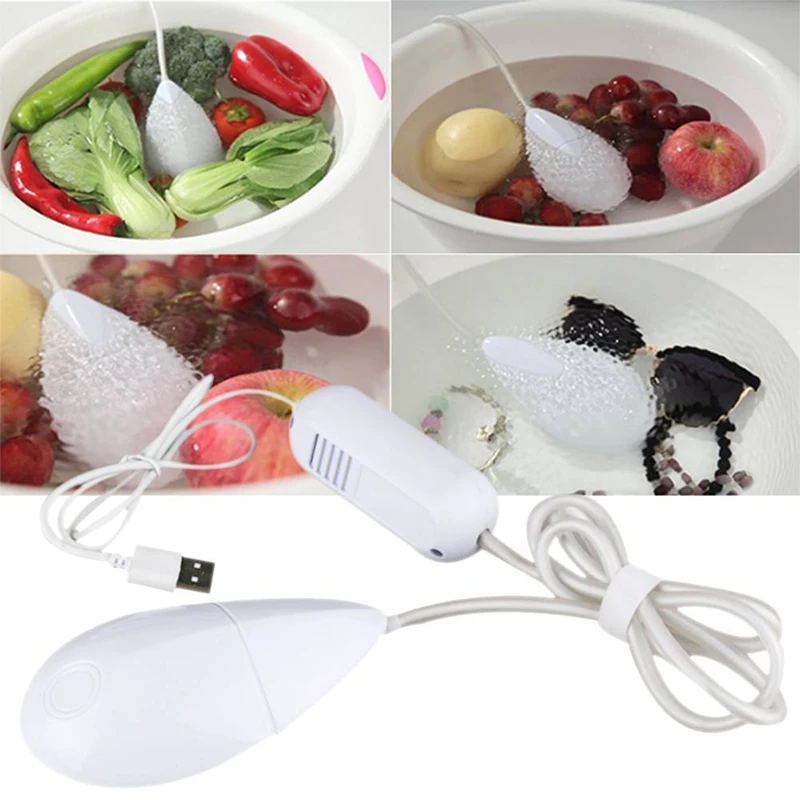 

Portable Washing Device Machine Intelligent Ultrasonic Mini Lazy Pocket Washer USB Charging Vibration Cleaner Waterproof