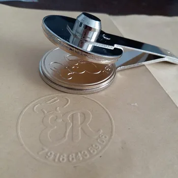 

DIY Customize Embosser Seal without Holder,Personalized Embossing Seal for Letter head Wedding Envelope Gaufrage Stamp 270logo