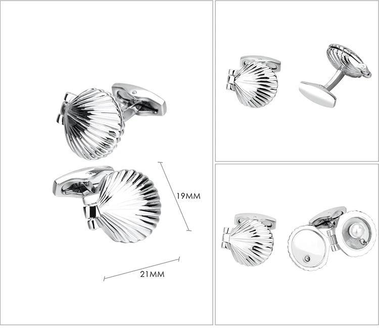 SAVOYSHI Новинка Новые запонки мужские рубашки манжеты Серебряная раскладушка Запонки мужские Подарочные ювелирные изделия