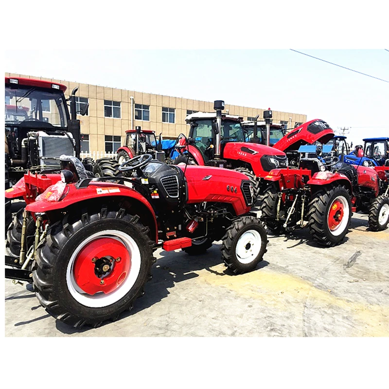 new style 60hp customizable multifunctional 4 wheel drive 60hp tractor farm tractor with cheap price and Hot Overseas