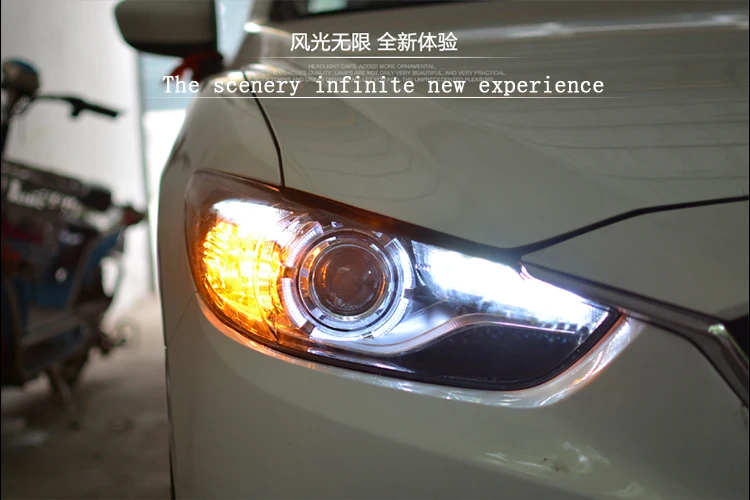Clearance Car Styling New For Mazda 6 led headlights 2014-2016 Led Mazda Atenza head lamp Angel eye led drl HID KIT Bi-Xenon Lens low beam 3 Clearance Car Styling New For Mazda 6 led headlights 2014-2016 Led Mazda Atenza head lamp Angel eye led drl HID KIT Bi-Xenon Lens low beam 3