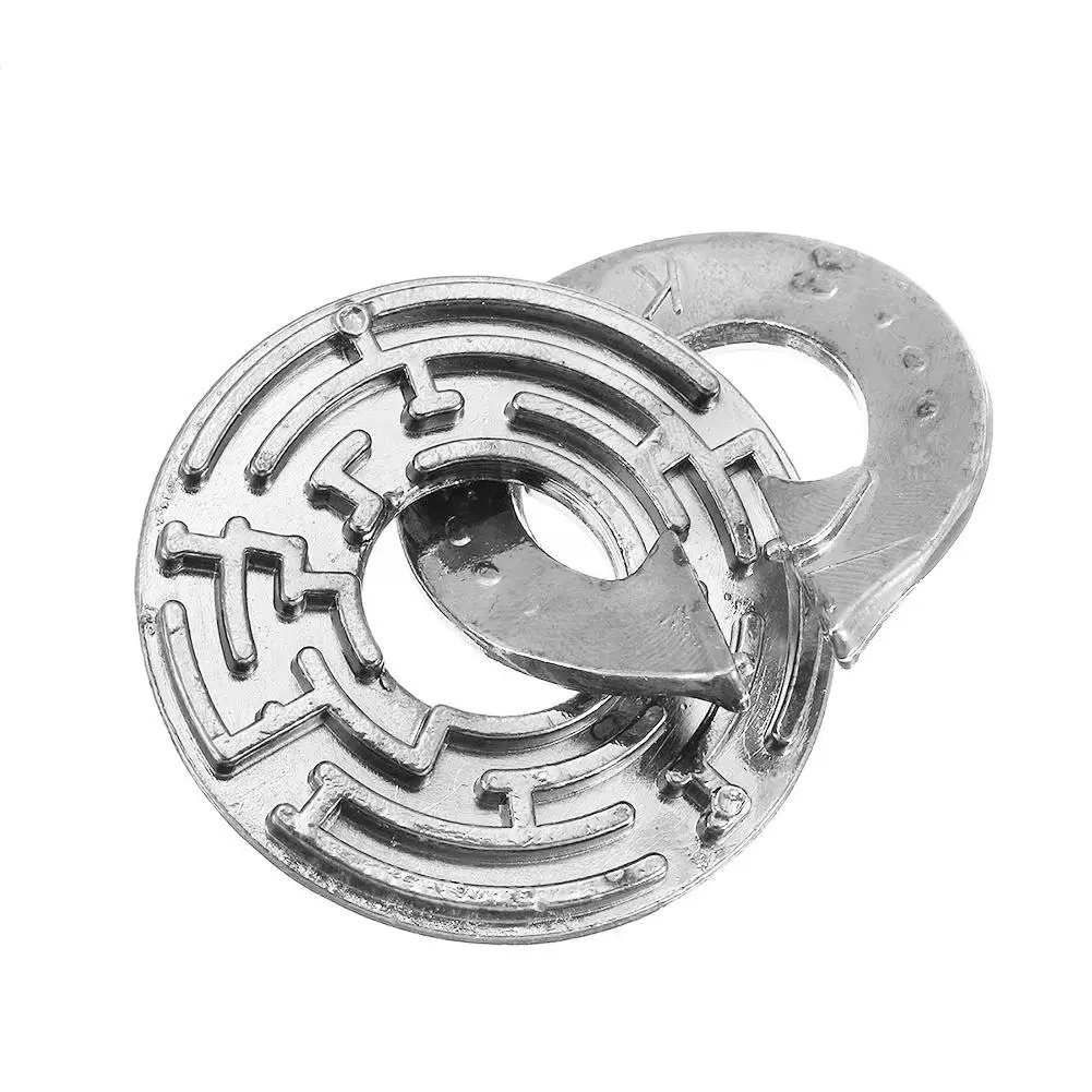 Classic Creative Mini Labyrinth Metal Lock Puzzle Educational Toy To Develop Children's Thinking Reduce Adult Stress Toys |
