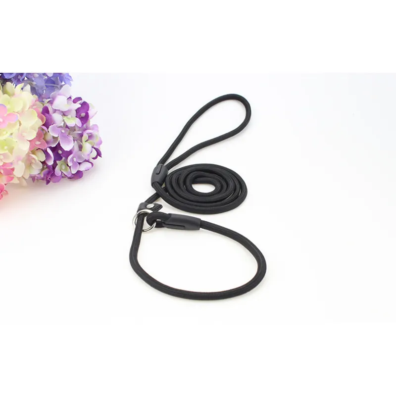 S/M/L Pet Dog Nylon Rope Training Leash Slip Lead Strap Adjustable Traction Collar