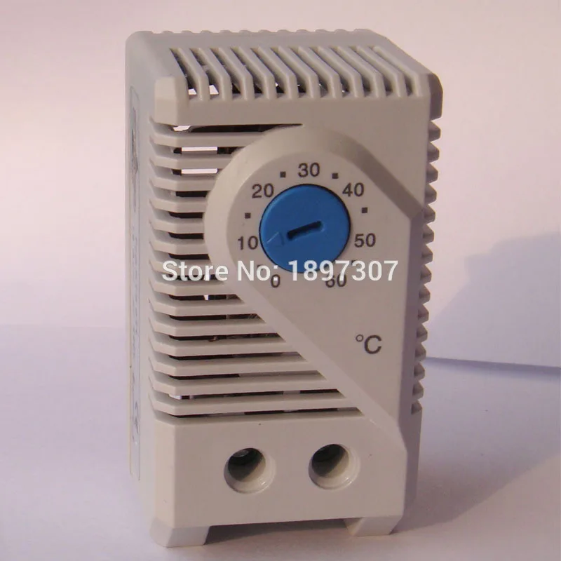 20 штук KTS011 промышленный термостат для контроллер температуры шкафа нормально открытый (0 ~ + 60 градусов)