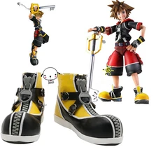 Anime Kingdom Hearts  2 Sora Cosplay Shoes 