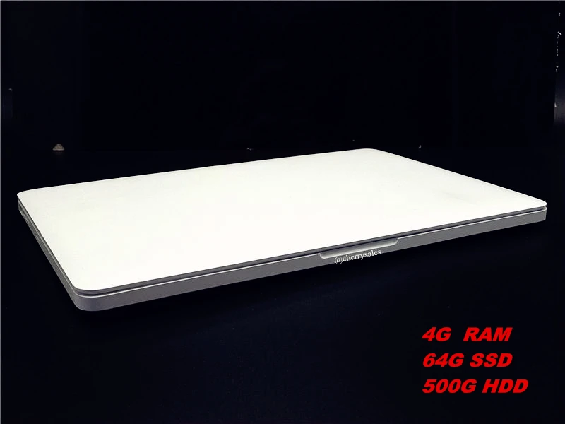 13.3'' 4G+500G+64G SSD Ultrathin Laptop Notebook Computer Quad core Celeron J1900 2.0Ghz Windows 7 System 3G Wifi HDMI Ultrabook