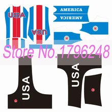 Мы можем настроить новые США велосипедные наборы/одежда Джерси/Bib шорты дышащие 3D гелевые подушечки