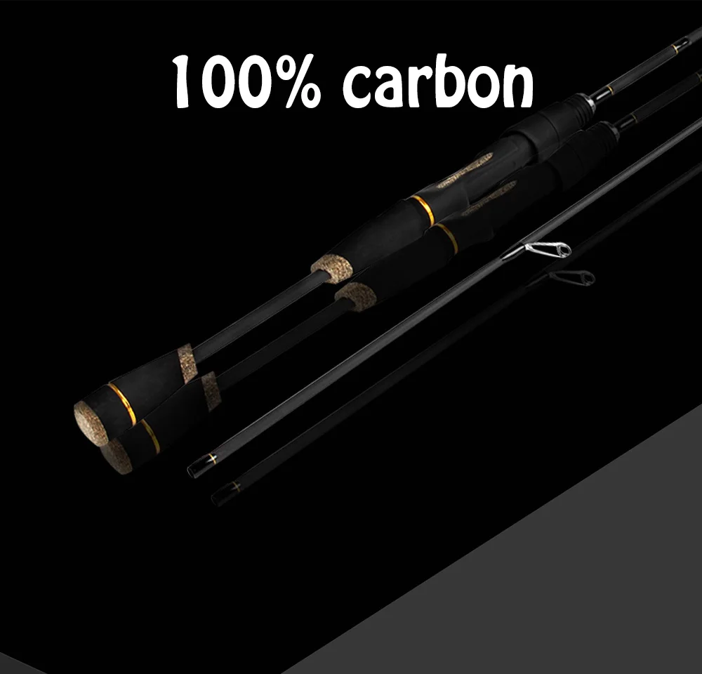 Vara de Pesca Isca Fiação Seções 100% Carbono C.w.1-7g 2-8g 3-15g 5-20g 10-30g Surper Dura Ftk 2 Mod. 1265486 7 de pesca 2 seções 100% carbono C.W.1-7G,