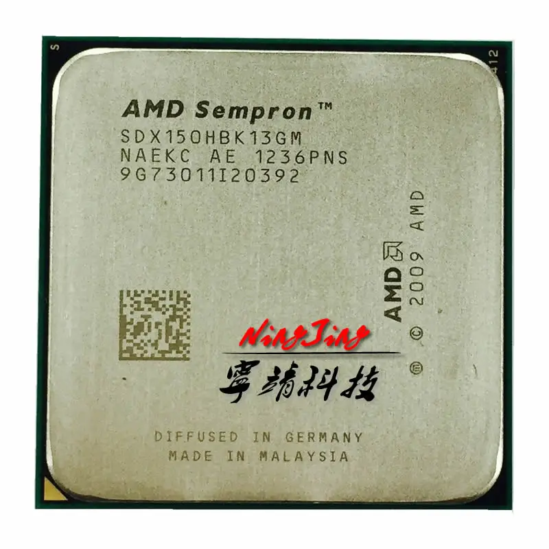 

AMD Sempron 150 X 150 X150 2.9G Single-Core CPU Processor SDX150HBK13GM Socket AM3