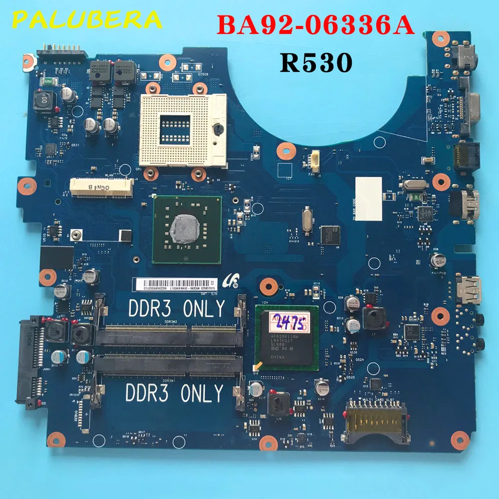 PALUBEIRA для samsung NP-R530 R530 Материнская плата ноутбука DDR3 BA92-06336A BA92-06336B NA41-01224A полностью протестировано работы