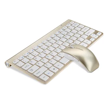

2.4g Wireless Keyboard ultra-thin Keyboard Mouse IOS Laptop Computer Multimedia Keyboard Combination Mouse Set
