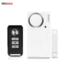 REDEAGLE беспроводной, оконный, дверной детектор, сигнализация, дистанционное управление, детектор входа, противоугонная система 105dB для домашней охранной сигнализации