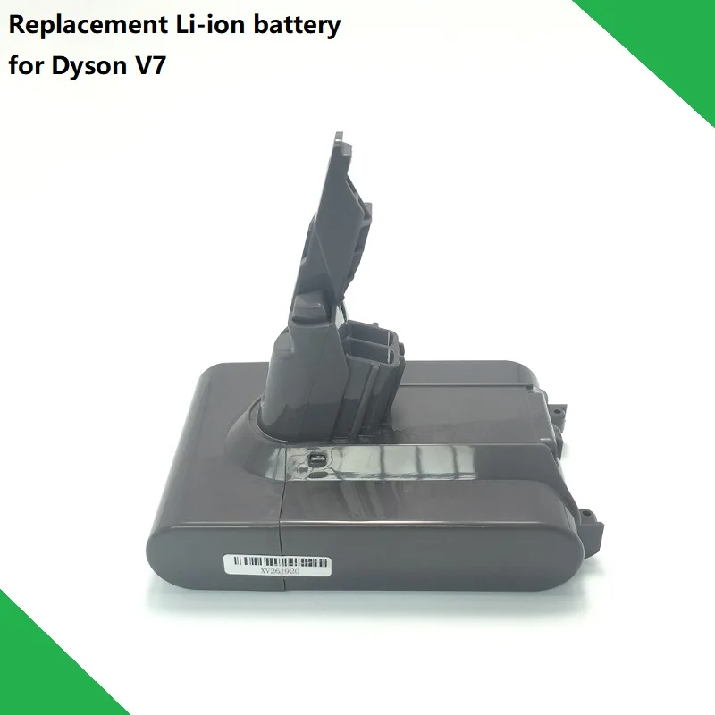 

21.6V 3000mAh Li-ion V7 Replacement Battery for Dyson V7 FLUFFY /Extra / Mattress/Trigger/Animal