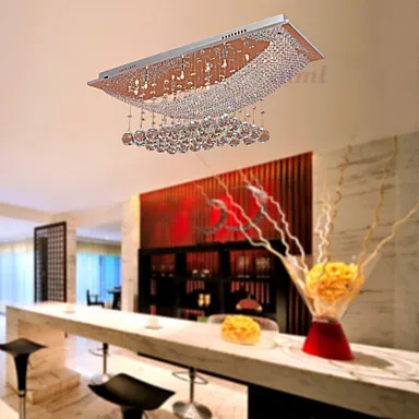 

Chandelier Modern Luxury k9 Crystal Bulb Included 8 Lights G4 160W Free shipping room light Dining-room lamp living room lamp