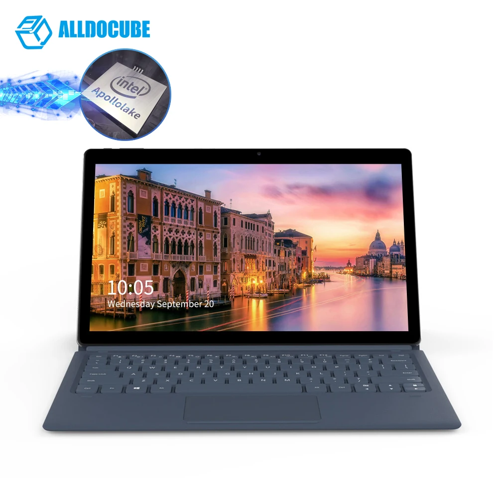 

ALLDOCUBE Knote 2 In 1 Tablet PC 11.6 Inch 1920 x 1080 ApolloLake Quad Core Windows 10 6GB RAM 128GB ROM Keyboard Gift