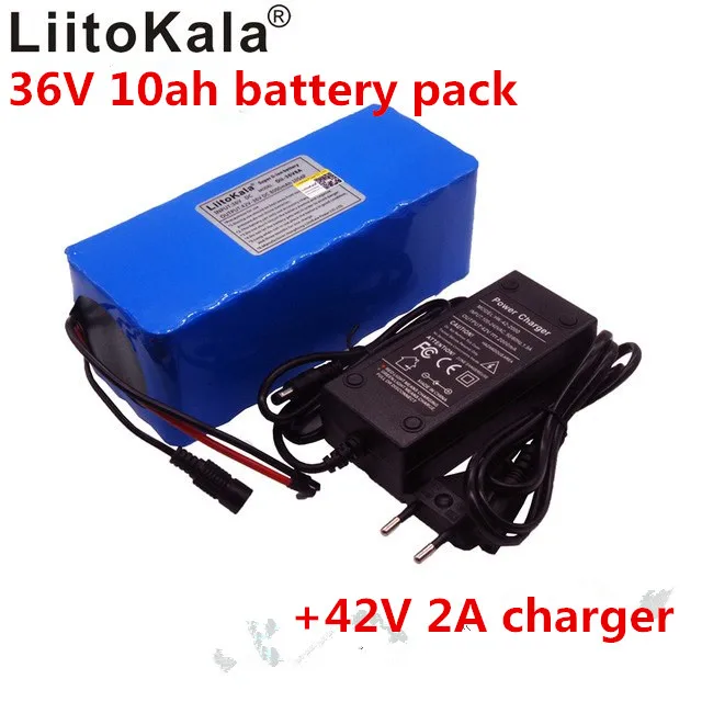

Liitokala 10AH 36V Bicycle Electric Car Electric Scooter High Capacity Lithium Battery Battery Charger includes the 42V 2A