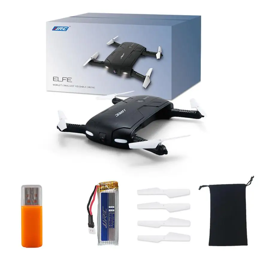 Buy Cheap Mini Drone JJRC H37 Altitude Hold w/ HD Camera WIFI FPV RC Quadcopter Drone Selfie Foldable Headless Drone RC helicopter
