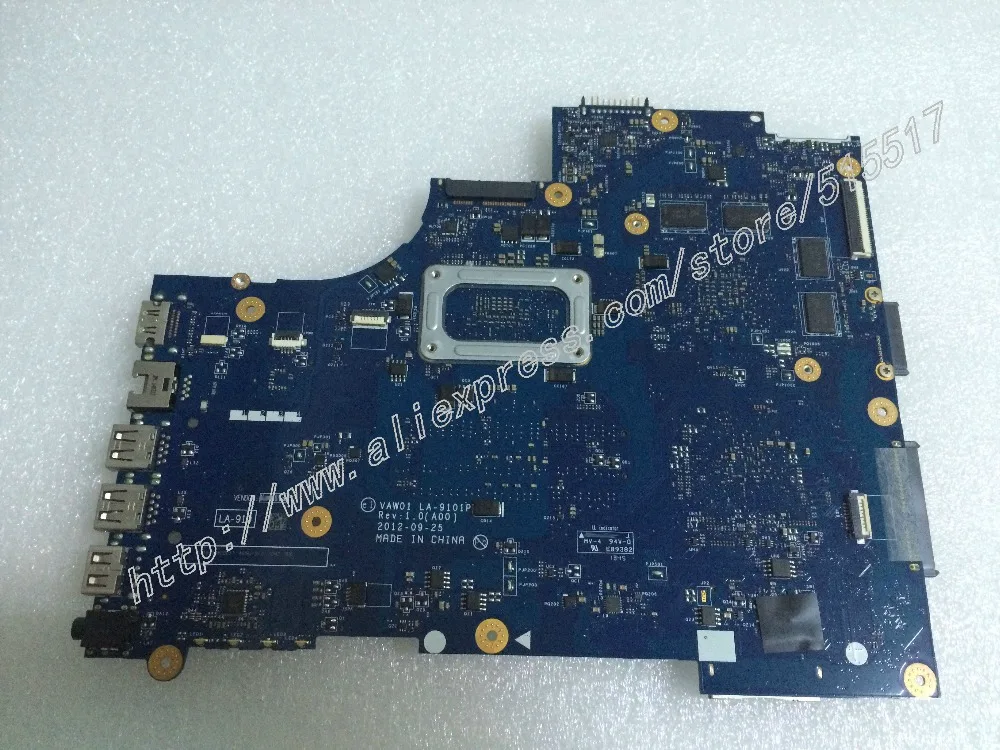 0P55V 00P55V CN-00P55V Laptop Motherboard For Dell Inspiron 15 3521 5521 i7-3537U 8 Video Memory LA-9101P 6