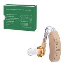 BTE Hearing Aid mini Sound Amplifier Hearing Aids Ear Aid Gift Elderly Product Elderly F-136 Better than Siemens Hearing Aid