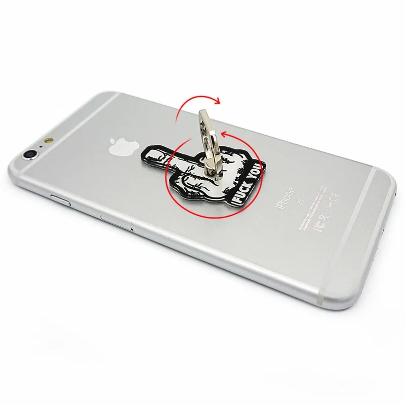 Portefeuille Cell Phone Ring Grip Holder For Xiaomi Redmi Note 4x mi a1 5X iPhone X 7 6 Mobile Finger Ring Stand Suporte celular (2)