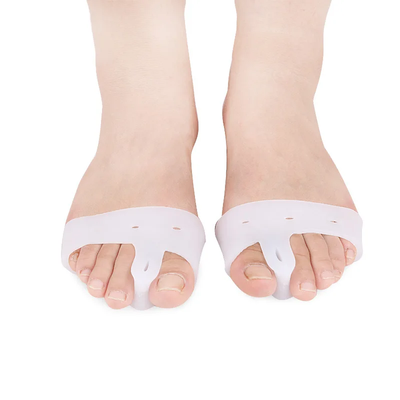 Dedo do pé Corrector para Dedos dos Pés Pares Separador Pedicure Toe Hallux Valgus Bunion Protetores Splint Espaçador Alinhamento Straightener 25 Gel 3 Separadores do dedo do pé