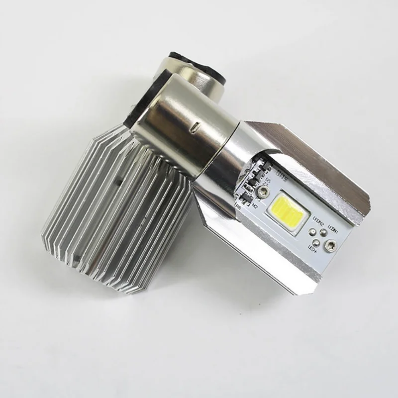 HENYNET высокое качество H6 BA20D DC 12 В 8 Вт COB LED мотоцикл Hi/Lo луч фары Лампа