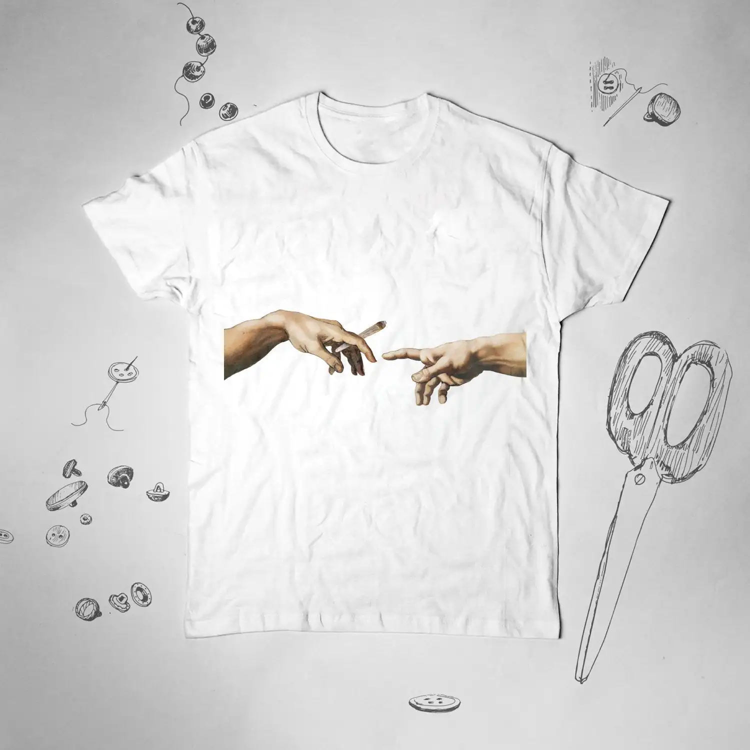 

2019 Joint Shirt Vintage Men Women Girl T Shirt Tshirt Art Youth Aesthetic Graphic Tee Tumblr Funny Unisex Hipster Herb Weed Top