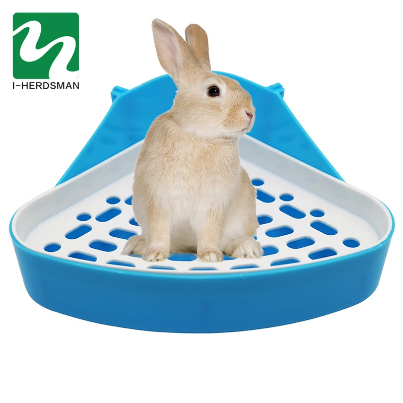 

1 Pcs Hamster Cat Rabbit Pet Corner Toilet Litter Trays Clean Indoor Pet Litter Training Tray For Small Animal Pets
