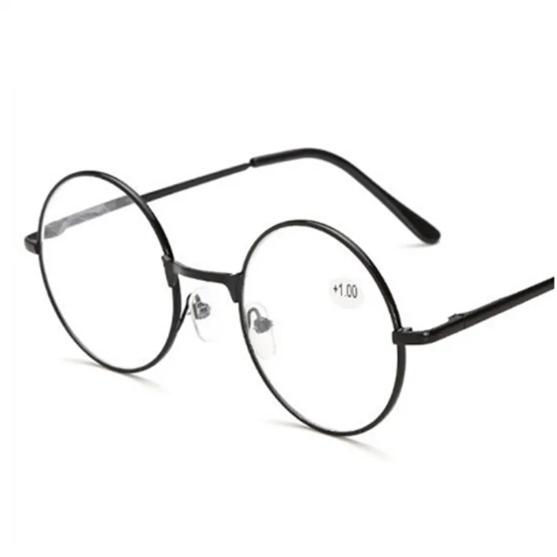 

Round Spectacles Men Women Reading Glasses For Harry Potter Metal Frame Glasses Male Female Mirror Personalized + 100...+400