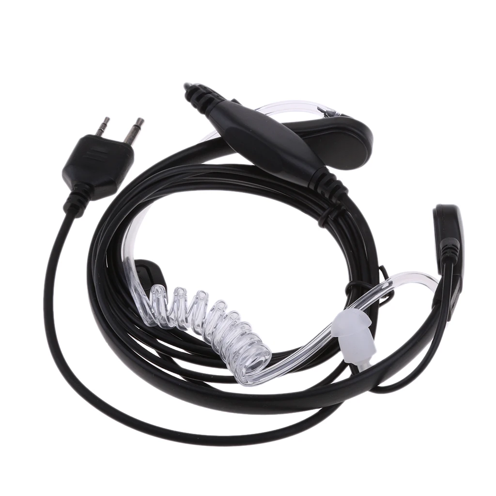 

2 Pin Security Throat Vibration Mic Headset Air Tube Earpiece Microphone Headset For Midland G6 G9 GXT550 GXT650 LXT80