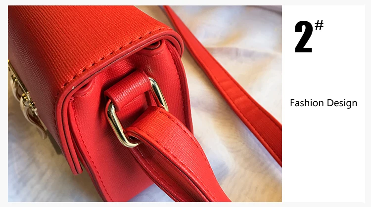 PHEDERA брендовая модная маленькая летняя сумка с клапаном для женщин из искусственной кожи женские сумки через плечо розовый/красный Женская сумка-мессенджер