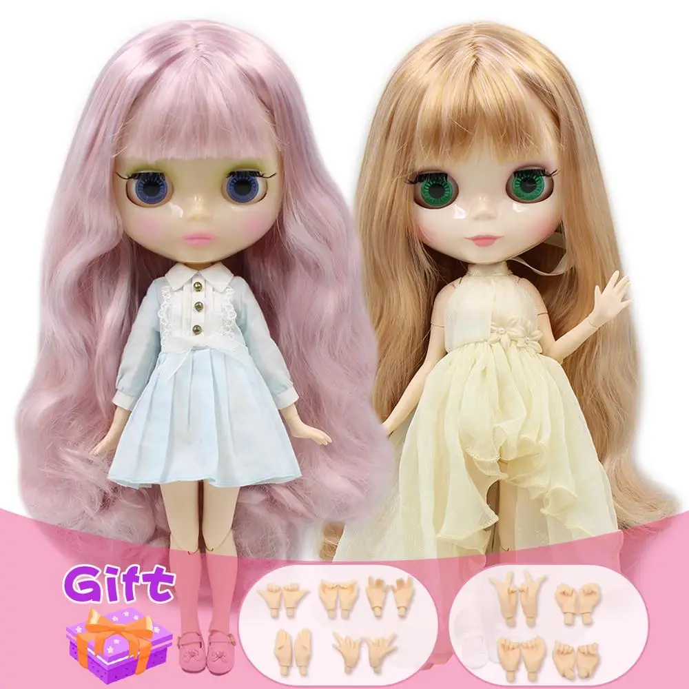 

Blyth 1/6 Doll Nude Joint Body 30CM BJD toys different Skin type TAN with makeup DIY Fashion Dolls girl gift