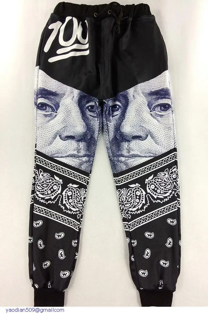 2015 Free Shipping Women Leggings Monochrome 3D Print Individual Sweatpants LC79603 Adventure Time Fitness Pants | Женская одежда