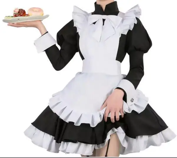 Аниме Fate Grand Order stay night zero saber Astolfo горничная одежда Лолита платье для вечерние