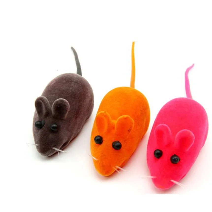 

3 pcs Fun Mini Mouse Realistic Sound Toys For Cats Interactive Cat Toys Play Chewing Playing Pet Supply 0123#